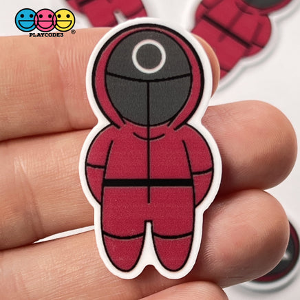 Characters Workers Masked Shapes Planar Decoden Planars Cabochons Party Favor 3 Types 9 Pcs