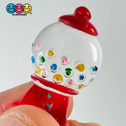 Gumball Vending Machine Bubblegum Flatback Charms Cabochon 10 Pcs Charm