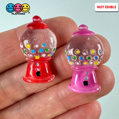 Gumball Vending Machine Bubblegum Flatback Charms Cabochon 10 Pcs Charm