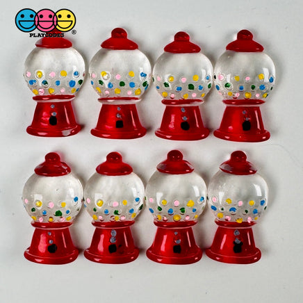Gumball Vending Machine Bubblegum Flatback Charms Cabochon 10 Pcs Charm