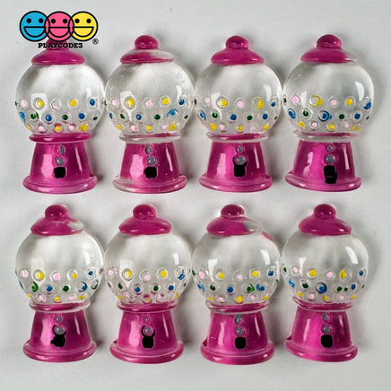 Gumball Vending Machine Bubblegum Flatback Charms Cabochon 10 Pcs Charm