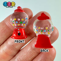 Gumball Vending Machine Bubblegum Flatback Charms Cabochon 10 Pcs Charm