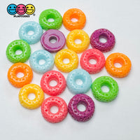 Cheerios Froot Loops Cereal Charms Fake Food Decoden 18 pcs 6 Colors Charm