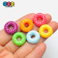 Cheerios Froot Loops Cereal Charms Fake Food Decoden 18 pcs 6 Colors Charm