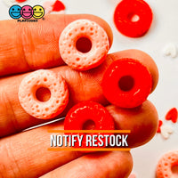 Cheerios Froot Loops Cereal Charms Flatback Fake Food Decoden Red Pink Valentines Day 20 Pcs 2