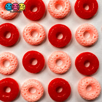 Cheerios Froot Loops Cereal Charms Flatback Fake Food Decoden Red Pink Valentines Day 20 Pcs 2