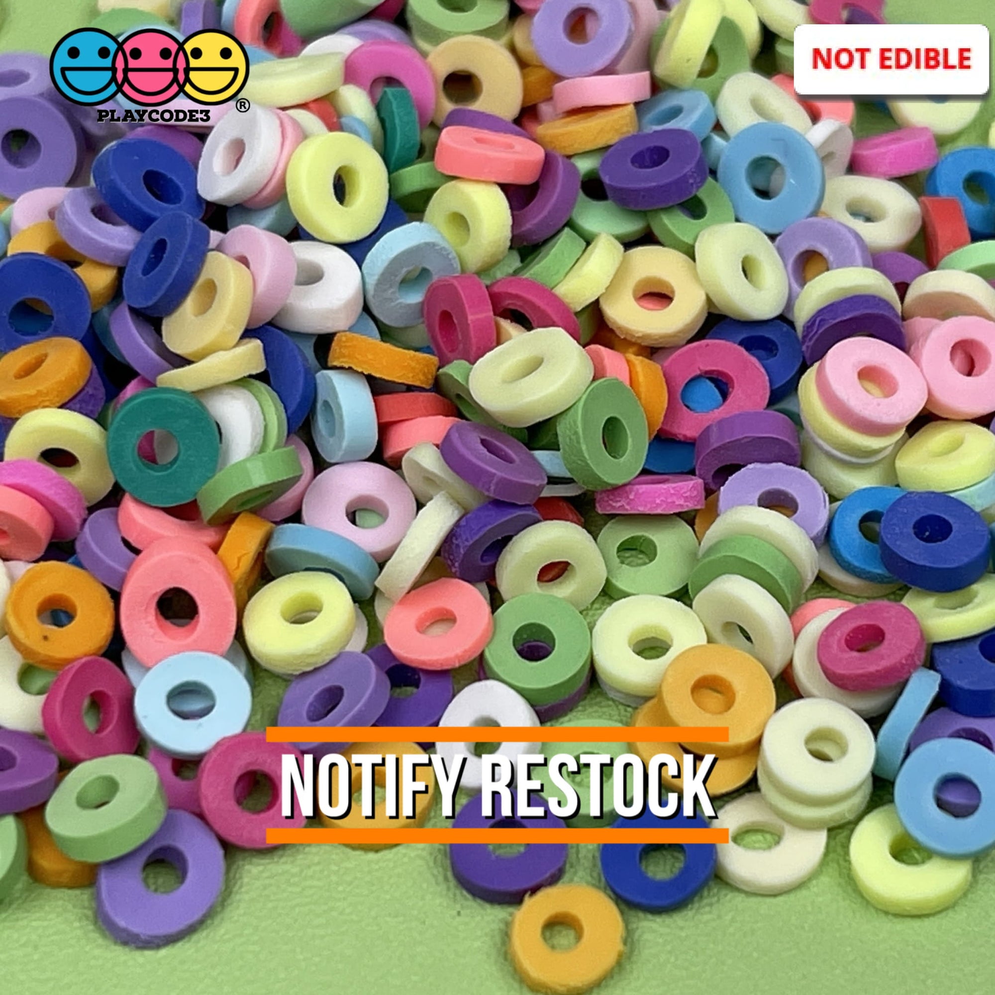 Cereal Fake Clay Sprinkles - Cheerios & Froot Loops| PLAYCODE3