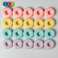 Cheerios Froot Loops Fake Cereal Pastel Colors Charms Food Decoden 20 Pcs 4 Charm