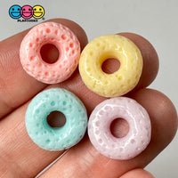 Cheerios Froot Loops Fake Cereal Pastel Colors Charms Food Decoden 20 Pcs 4 Charm