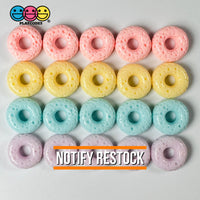 Cheerios Froot Loops Fake Cereal Pastel Colors Charms Food Decoden 20 Pcs 4 Charm