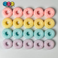 Cheerios Froot Loops Fake Cereal Pastel Colors Charms Food Decoden 20 Pcs 4 Charm