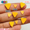 Cheese Cheddar 5Mm/10Mm Slice Fimo Slices Fake Clay Sprinkles Decoden Jimmies Sprinkle