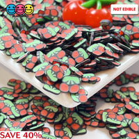 Cherry On Stem Fimo Slices Fake Sprinkles Cherries Fruit Decoden Funfetti Playcode3 Llc Sprinkle