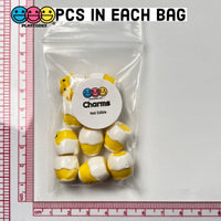 Chickee In White Egg Shell Charms Cabochons Chick Easter Eggs Decoden 10 Pcs Charm