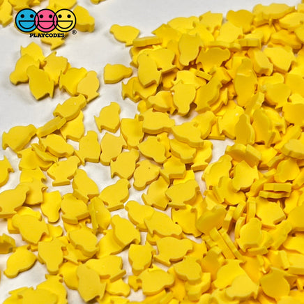 Chickee Yellow Chicks Fimo Mix Faux Sprinkle Fake Bake Confetti Easter Funfetti
