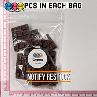 Chocolate Bars Faux Candy Bar Flatback Charms Fake Bake Chocolates Cabochons 10 Pcs Charm