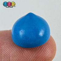 Chocolate Chips Fake 14 Colors Not Real Size Flatback Cabochons Decoden Charm Food 25 Pcs