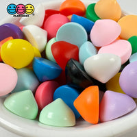 Chocolate Chips Fake 14 Colors Not Real Size Flatback Cabochons Decoden Charm Food 25 Pcs