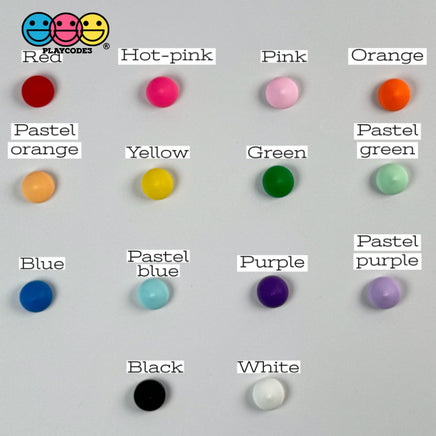 Chocolate Chips Fake 14 Colors Not Real Size Flatback Cabochons Decoden Charm Food 25 Pcs