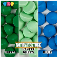Chocolate Chips Fake 14 Colors Not Real Size Flatback Cabochons Decoden Charm Food 25 Pcs Green