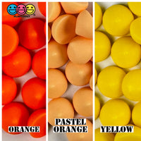 Chocolate Chips Fake 14 Colors Not Real Size Flatback Cabochons Decoden Charm Food 25 Pcs Orange