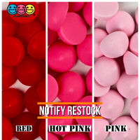 Chocolate Chips Fake 14 Colors Not Real Size Flatback Cabochons Decoden Charm Food 25 Pcs Red