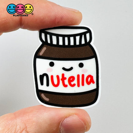 Chocolate Hazelnut Spread Jar Planner Decoden Planars Cabochons Party Favor Fake Bake Charms Slime