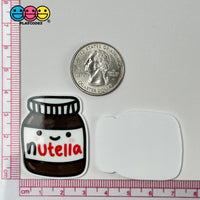 Chocolate Hazelnut Spread Jar Planner Decoden Planars Cabochons Party Favor Fake Bake Charms Slime