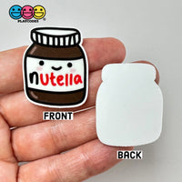 Chocolate Hazelnut Spread Jar Planner Decoden Planars Cabochons Party Favor Fake Bake Charms Slime
