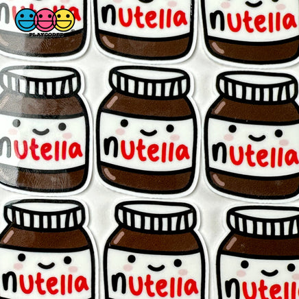 Chocolate Hazelnut Spread Jar Planner Decoden Planars Cabochons Party Favor Fake Bake Charms Slime