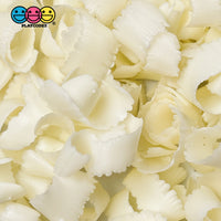 Chocolate Strawberry Vanilla White Curls Shavings Faux Food Realistic Fake Bake Plastic Toppers 20