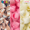 Chocolate Strawberry Vanilla White Curls Shavings Faux Food Realistic Fake Bake Plastic Toppers