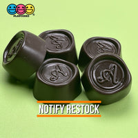 Chocolates Assorted Truffles Gourmet Fake Hard Candy Charms Cabochon Stamped A Charm