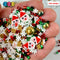 Christmas Bingsu Gingerbreadman Snowflakes Santa Clause Fake Clay Sprinkles Decoden Fimo Jimmies