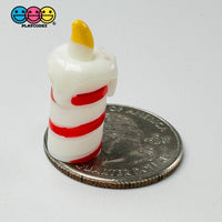 Christmas Candle Holiday Charm 3D Cabochons Decoden Charm 10 Pcs Playcode3 Llc