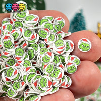 Christmas Character Fimo Slices Polymer Clay Fake Sprinkles Funfetti 10/5 Mm 10 Grams / 5 Sprinkle