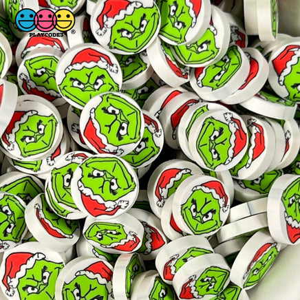 Christmas Character Fimo Slices Polymer Clay Fake Sprinkles Funfetti 10/5 Mm Sprinkle