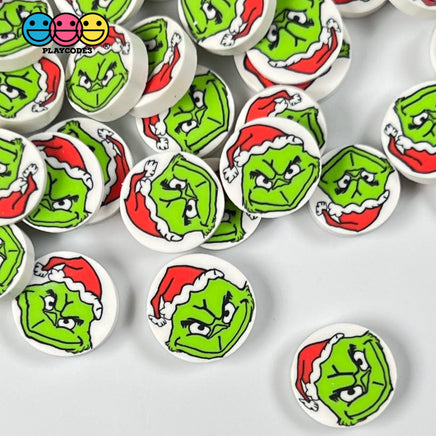 Christmas Character Fimo Slices Polymer Clay Fake Sprinkles Funfetti 10/5 Mm Sprinkle