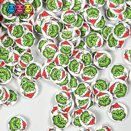 Christmas Character Fimo Slices Polymer Clay Fake Sprinkles Funfetti 10/5 Mm Sprinkle