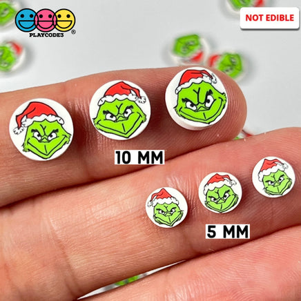 Christmas Character Fimo Slices Polymer Clay Fake Sprinkles Funfetti 10/5 Mm Sprinkle