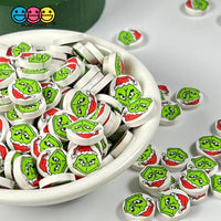 Christmas Character Fimo Slices Polymer Clay Fake Sprinkles Funfetti 10/5 Mm Sprinkle