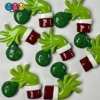 Christmas Character Holiday No Flatback Cabochons Decoden Charm 10 Pcs Playcode3 Llc