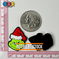 Christmas Character Holiday North Pole Shoe Charm Flat Back Cabochons Decoden 10 Pcs Slime Supply