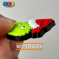 Christmas Character Holiday North Pole Shoe Charm Flat Back Cabochons Decoden 10 Pcs Slime Supply