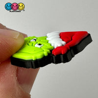 Christmas Character Holiday North Pole Shoe Charm Flat Back Cabochons Decoden 10 Pcs Slime Supply
