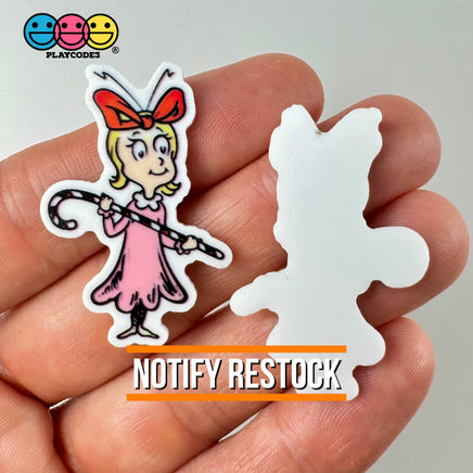 Cindy Christmas Charactor Planner Decoden Planars Cabochons Party Favor 10 Pcs Playcode3 Llc Planar