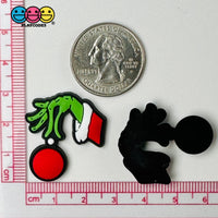 Christmas Character No Holiday North Pole Shoe Charm Flat Back Cabochons Decoden 10 Pcs Slime Supply