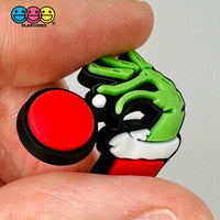 Christmas Character No Holiday North Pole Shoe Charm Flat Back Cabochons Decoden 10 Pcs Slime Supply