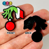 Christmas Character No Holiday North Pole Shoe Charm Flat Back Cabochons Decoden 10 Pcs Slime Supply