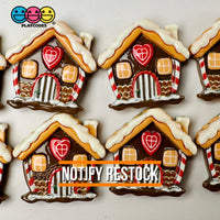 Christmas Gingerbread House Cute Flatback Cabochons Decoden Charm 10 Pcs Playcode3 Llc